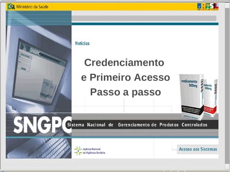 sngpc acesso entrar.